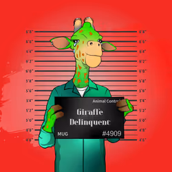 Delinquent Giraffes #4909