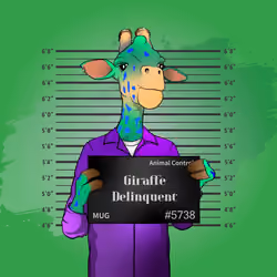 Delinquent Giraffes #5738