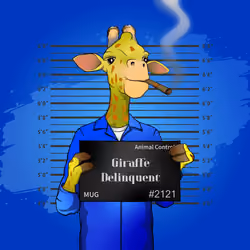 Delinquent Giraffes #2121