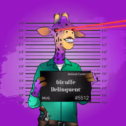 Delinquent Giraffes #5512
