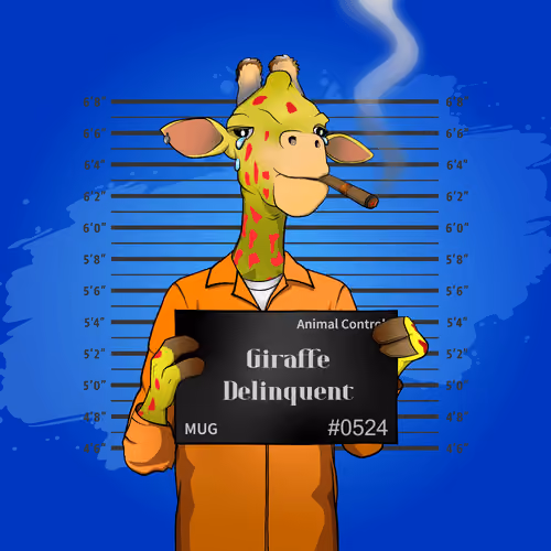 Delinquent Giraffes #0524