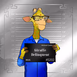 Delinquent Giraffes #5202