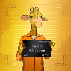 Delinquent Giraffes #3275