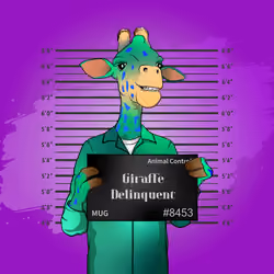 Delinquent Giraffes #8453