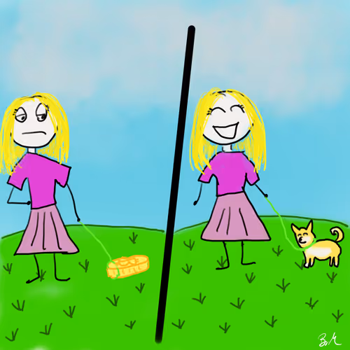 #6: Crappy Dogecoin Doodles: Walking BTC vs Walking DOGE