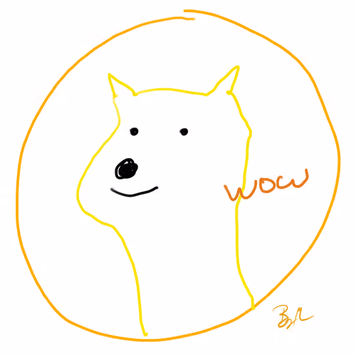 Crappy Dogecoin Doodles