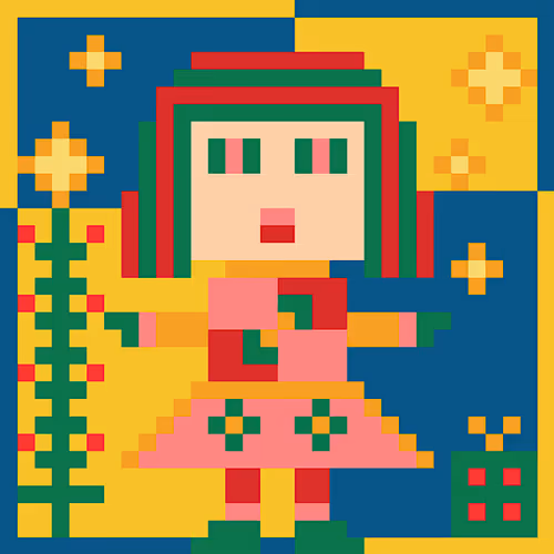 Monster Garden by 200 little girls Monsters