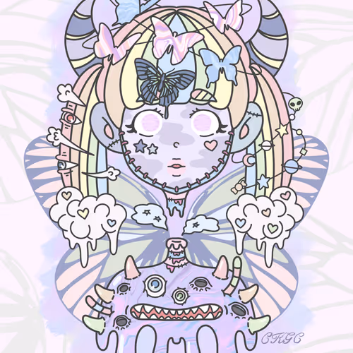 Creepy Kawaii Girl Club V2