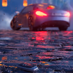 MC-Car Key on the Ground
