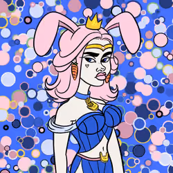 Vaporized Mika x Bunny Queen