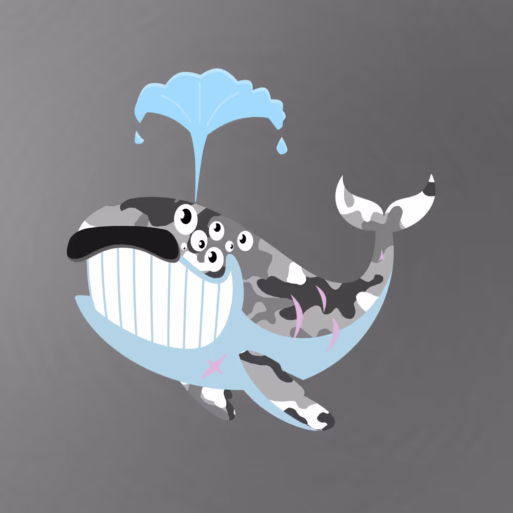 WHALES #6954