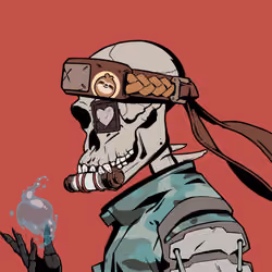 Skull Zuki Ape #1647