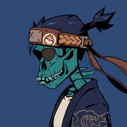 Skull Zuki Ape #1010