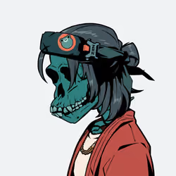 Skull Zuki Ape #1379