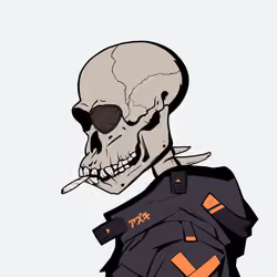 Skull Zuki Ape #1464