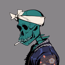 Skull Zuki Ape #434