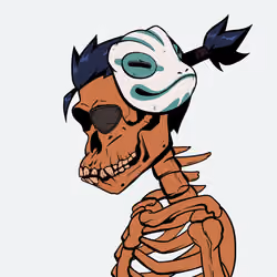 Skull Zuki Ape #2414