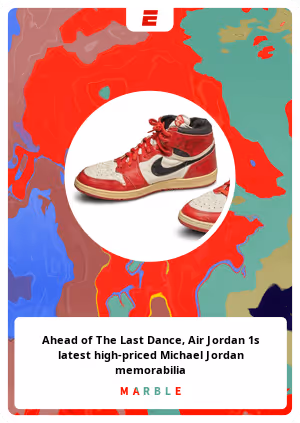 Ahead of The Last Dance, Air Jordan 1s latest high-priced Michael Jordan memorabilia