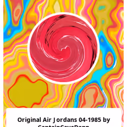 Original Air Jordans 04-1985 by CaptainCaveDann