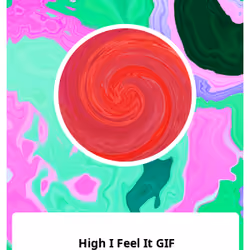 High I Feel It GIF