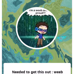 Needed to get this out : weeb