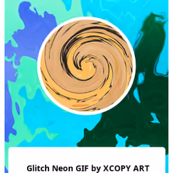 Glitch Neon GIF by XCOPY ART