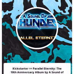 Kickstarter >> Parallel Eternity: The 10th Anniversary Album by A Sound of Thunder