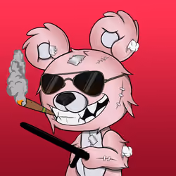Torn Teddy 52