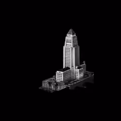 Aerial Icon #014 LA CITY HALL