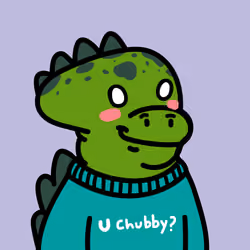 Chubby Alien #6929