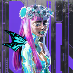 Glitch Girl #1017