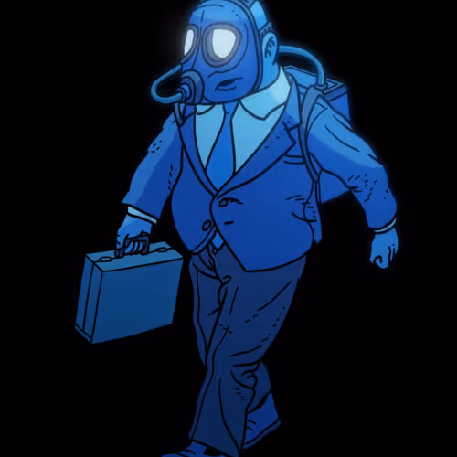 Masked Workers Pack Drawings by Mr. Misang