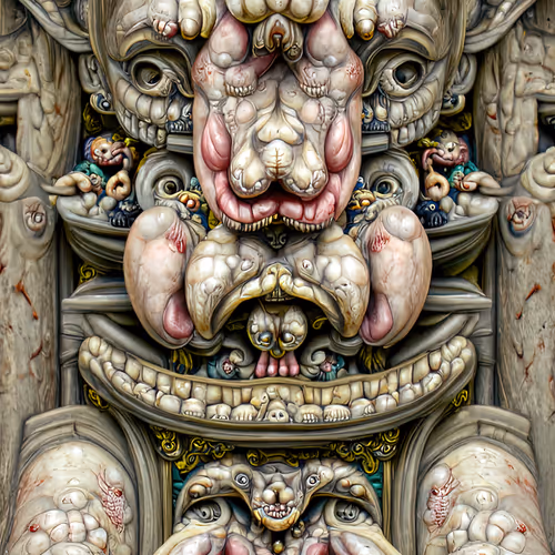 e9Art - Art Trading Cards AI Grotesques et al