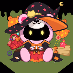 Witch Kuma DC Pumpkin Balloon #306