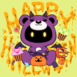 Devil Kuma Snack Pumpkin #465