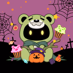 Druid Kuma Snack Pumpkin #305