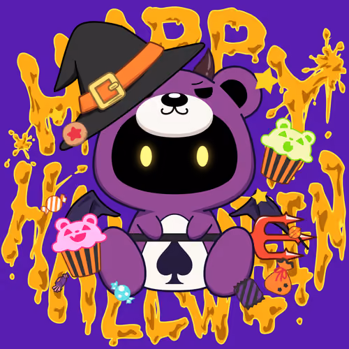 Devil Kuma Snack Witch Hat #17