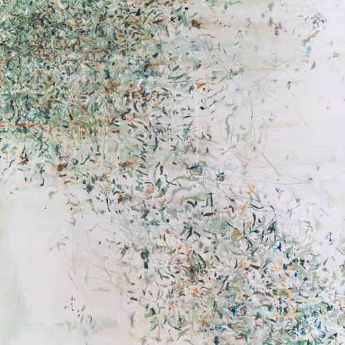 A New Language { Paintings — Poems }