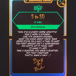 The Plugs I Met - 2nd Anniversary Edition Collectible – "5 TO 50"
