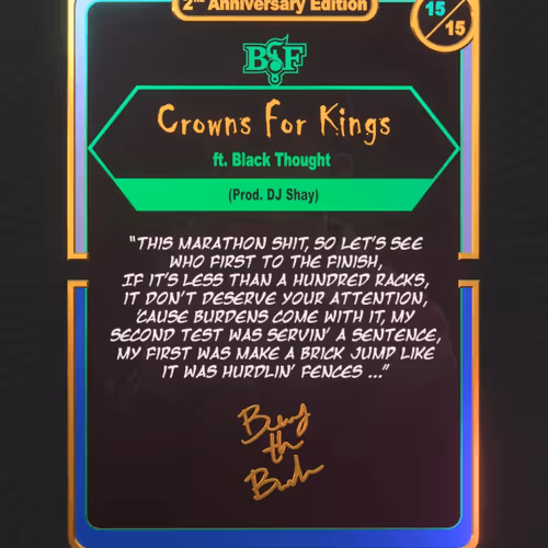 The Plugs I Met - 2nd Anniversary Edition Collectible – "CROWNS FOR KINGS"