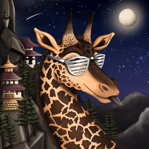 Grateful Giraffe #1114