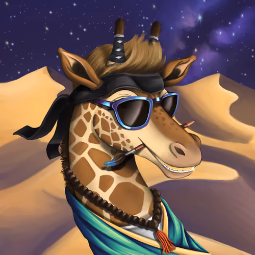 Grateful Giraffe #1261
