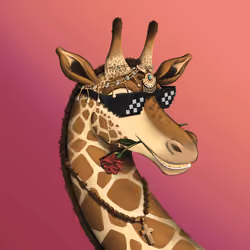Grateful Giraffe #928