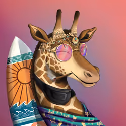 Grateful Giraffe #776