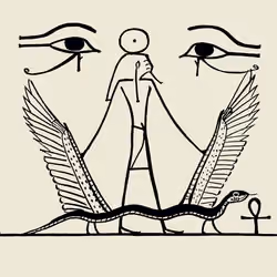 The Egyptian “Vitruvian” Man (Vitruvian – 1/1)