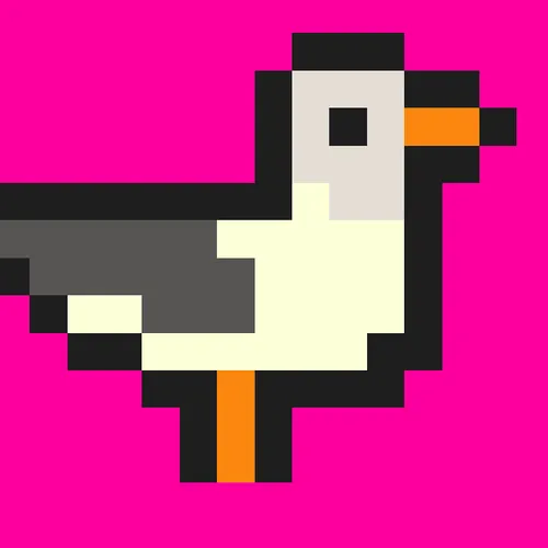 Pixel Seagull