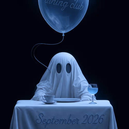 GHOSTPIPE dining club. September 2026
