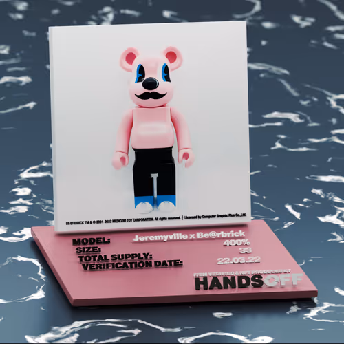JEREMYVILLE X BE@RBRICK 400% - #13 of 33