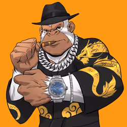 Timepiece Ape #1198