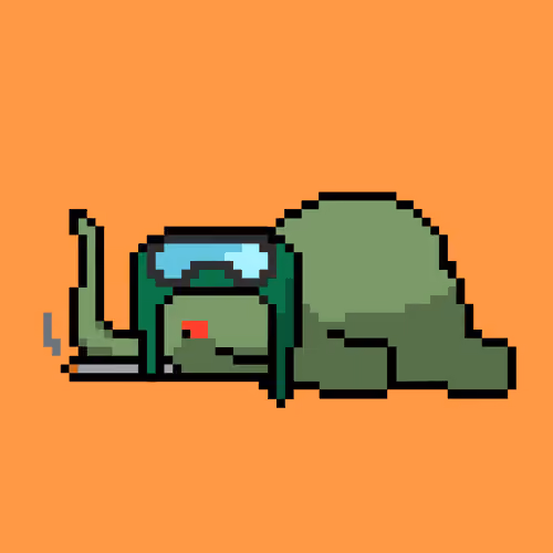 Exhausted Elephant #22